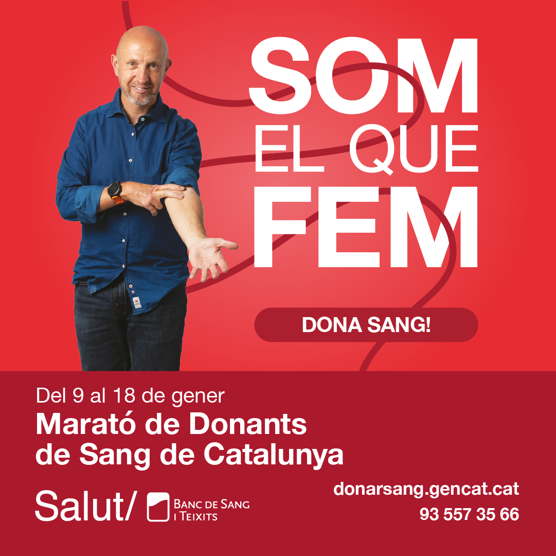 La Marató de Donants de Sang de Catalunya 2025 assoleix el repte dels